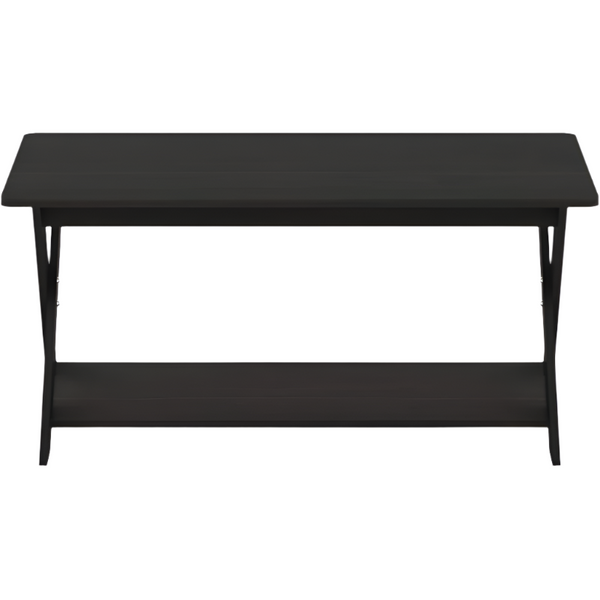 Sleek and Modern Simplistic Coffee Table in Rich Espresso Finish